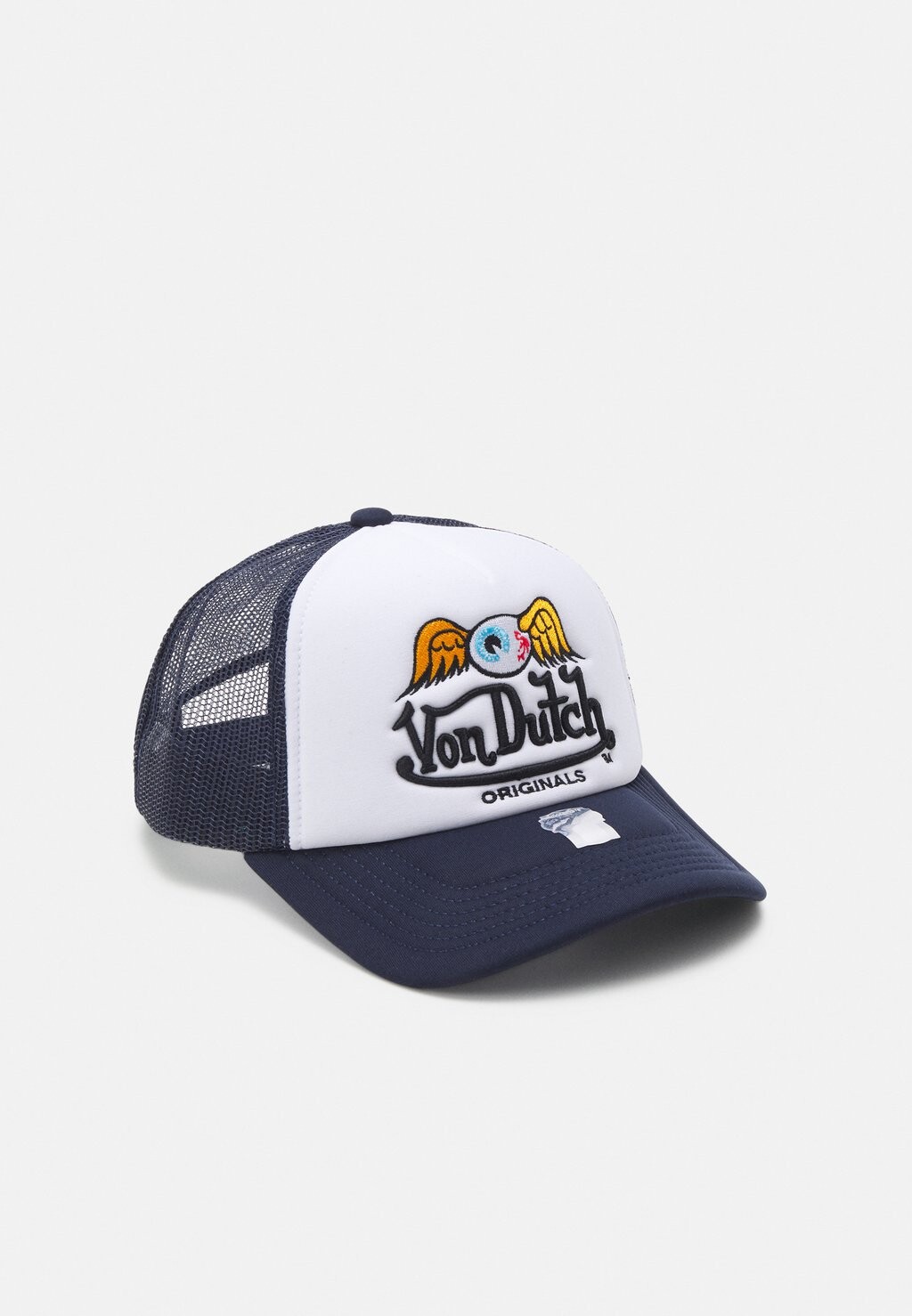 

Бейсболка TRUCKER BAKER UNISEX Von Dutch, цвет white/navy