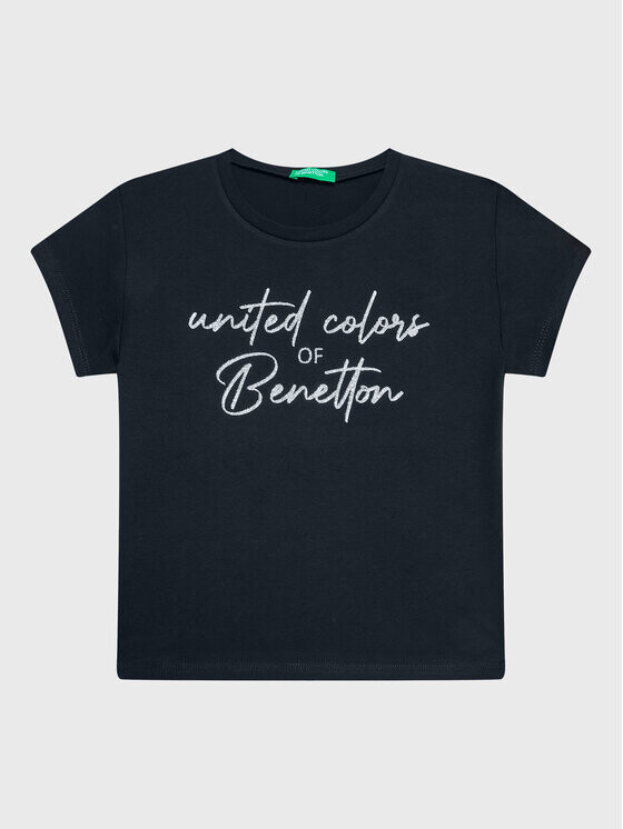 

Футболка стандартного кроя United Colors Of Benetton, черный