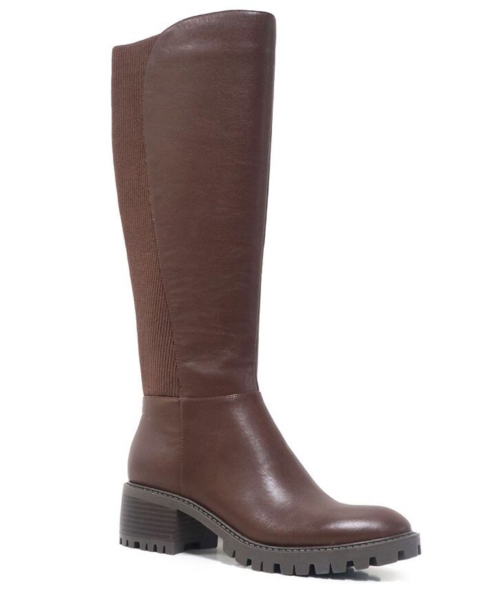 

Женские ботинки до середины икры на подошве Riva Lug Kenneth Cole New York, коричневый