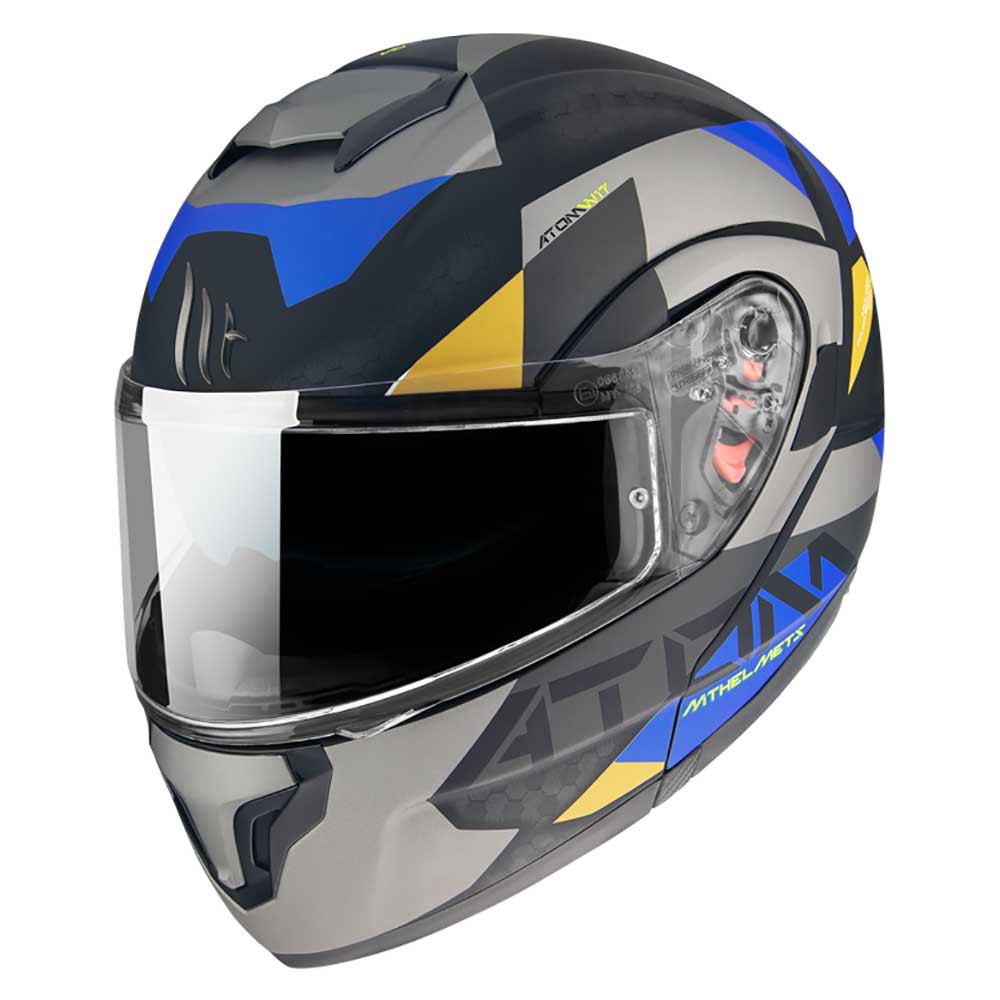 Модульный шлем MT Helmets Atom SV Adventure A2, серый фото
