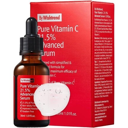 

C20 Pure витамин C21.5 Advanced Serum 30 мл - осветление, отбеливание, улучшение тона кожи, By Wishtrend