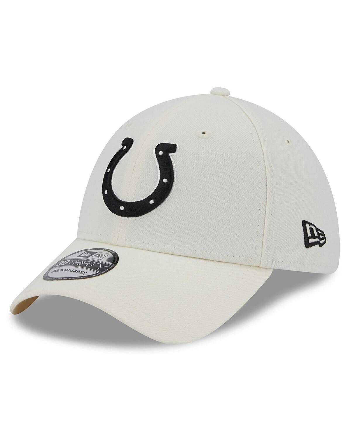 

Мужская кремовая шляпа Indianapolis Colts Chrome Collection 39THIRTY Flex Hat New Era