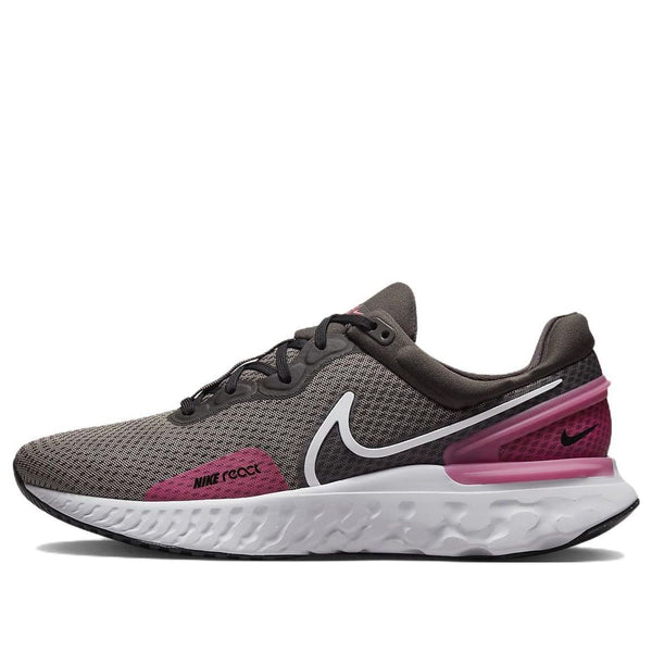 Кроссовки Nike React Miler 3 Road Running Shoes 'Medium Ash', цвет medium ash/white-hyper pink-black кроссовки нейтрального цвета nike revolution 6 tdv nike цвет black hyper pink pink foam
