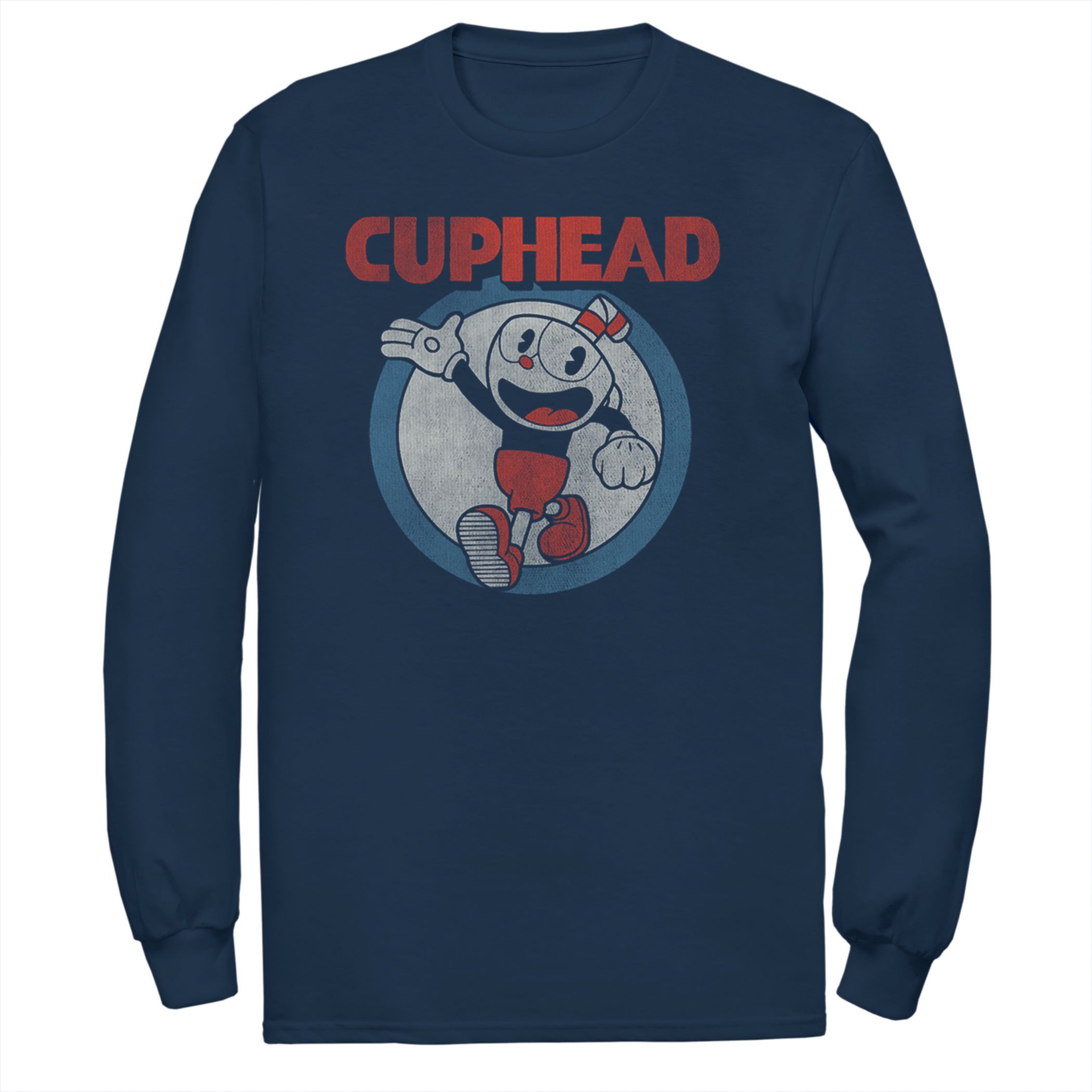 Мужская футболка Cuphead Firsties Licensed Character мужская толстовка для спортзала cuphead clip joint licensed character