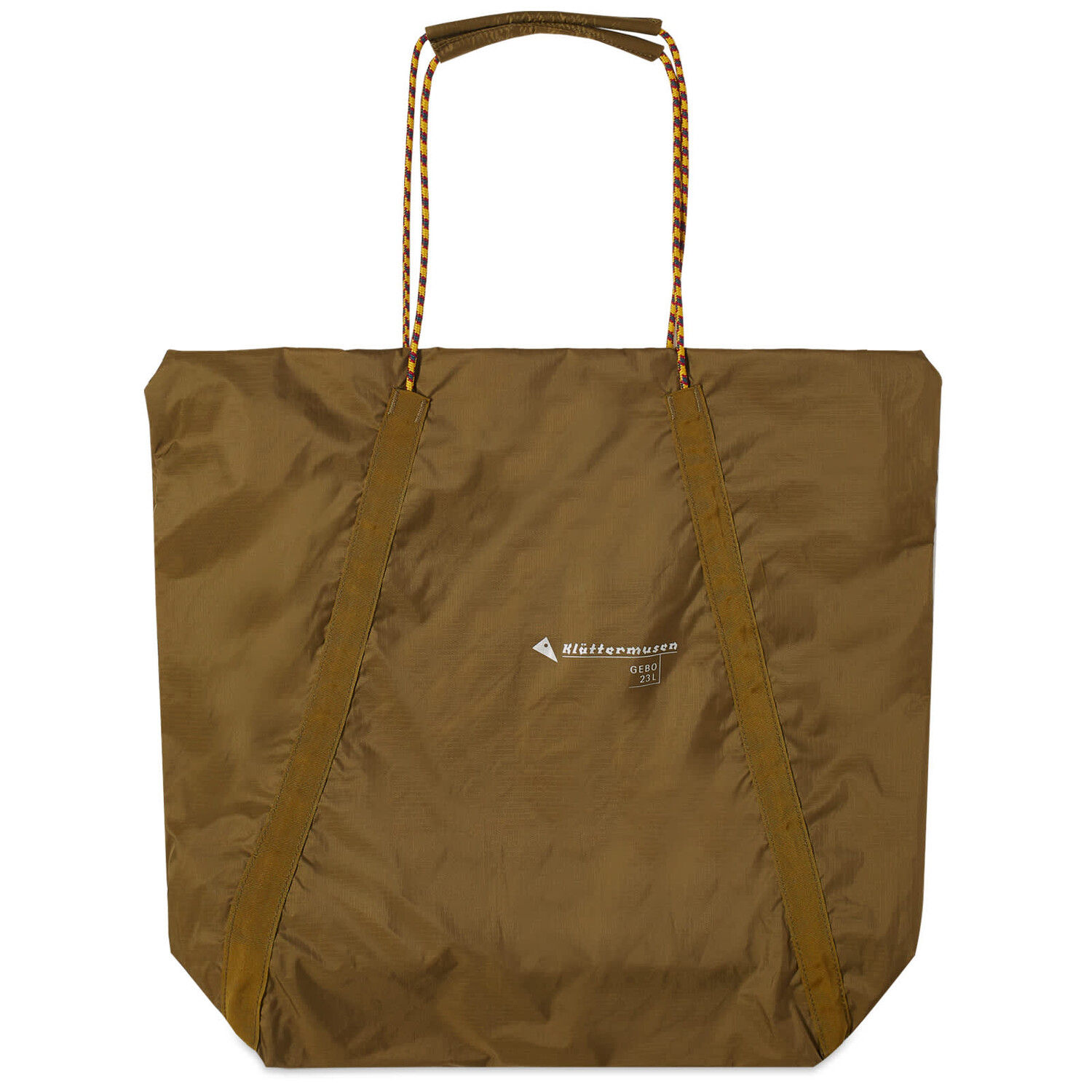

Сумка-тоут Klättermusen Gebo Lightweight 23L, оливковое