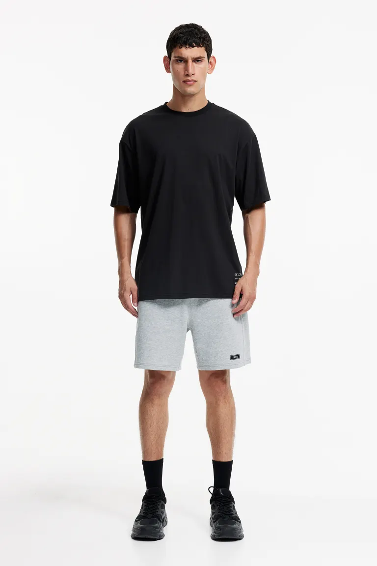 

Спортивная футболка свободного кроя drymove H&M, черный