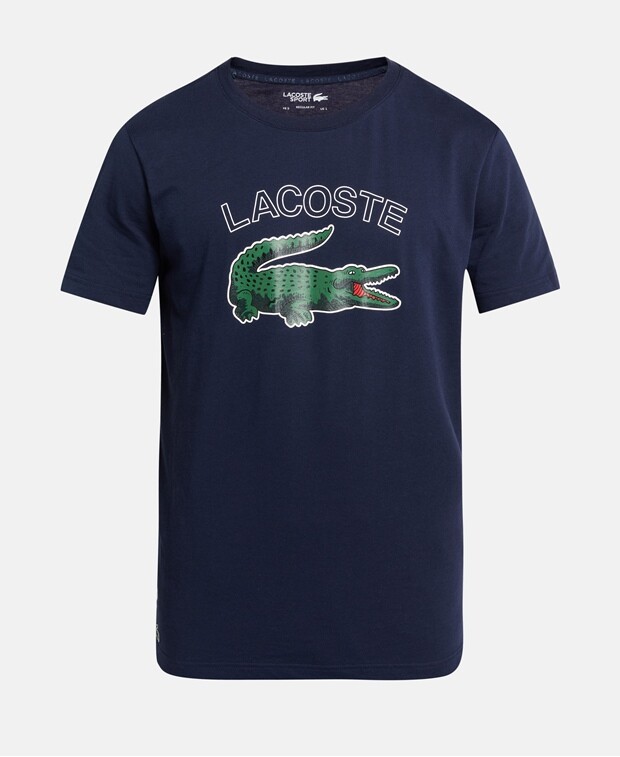 

Футболка Lacoste, темно-синий
