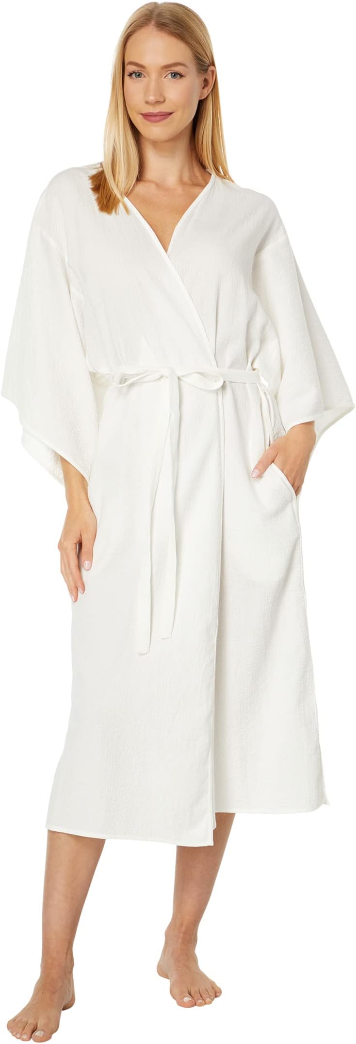 Халат Onsen Lightweight Cotton Robe Natori, белый