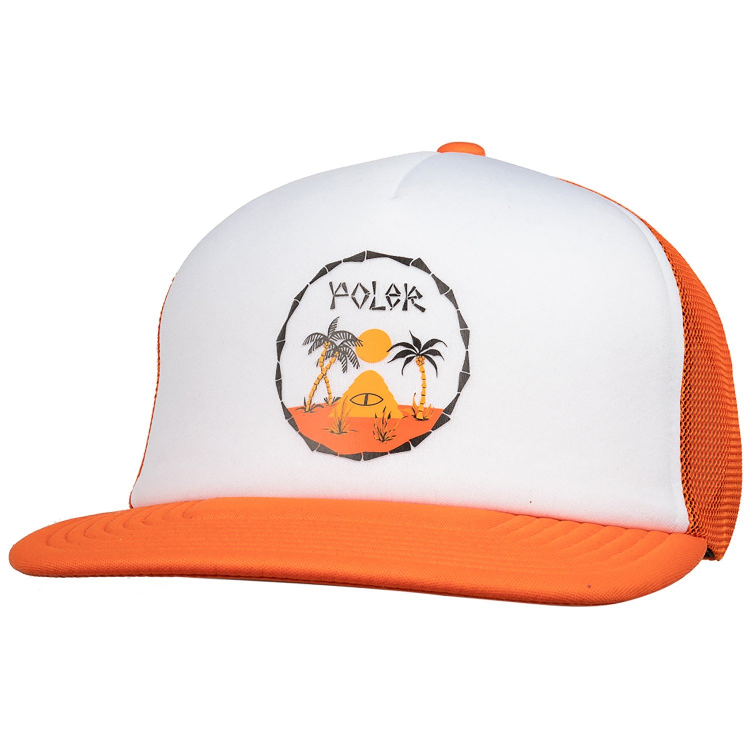 Кепка Poler Trader Rick Trucker, цвет Poler Orange кроссовки freewaters poler mod цвет poler black