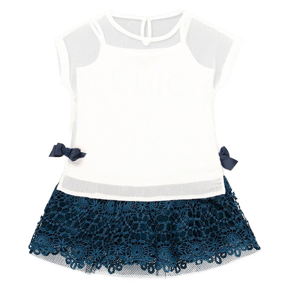 

Платье Boboli Chiffon Combined, синий