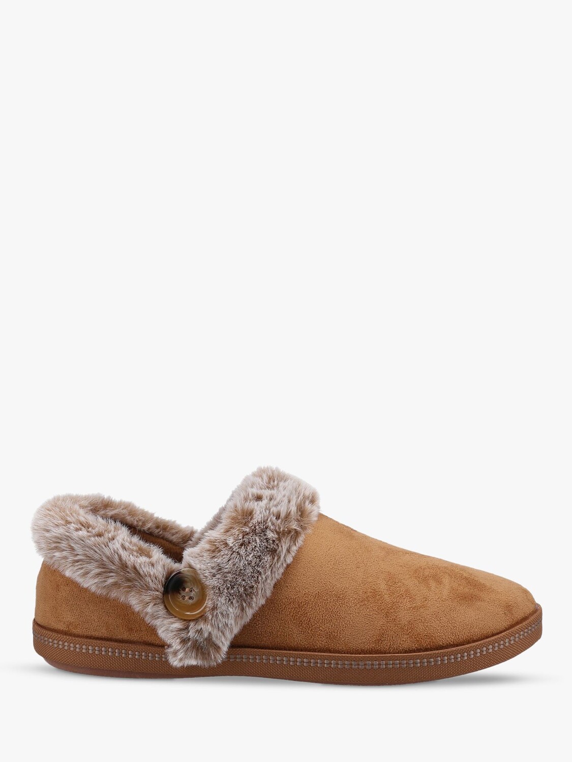 

Уютные тапочки Skechers Campfire Fresh Toast, каштановый