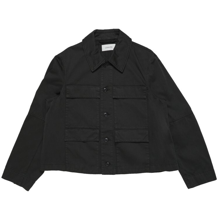 

Куртка Lemaire 4 Pockets 'Midnight Green', черный