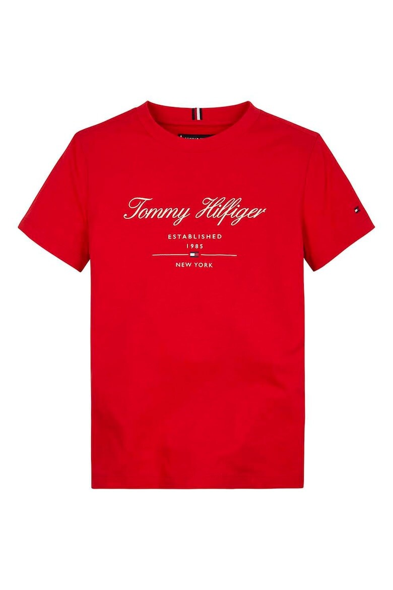 

Футболка с логотипом Tommy Hilfiger, красный