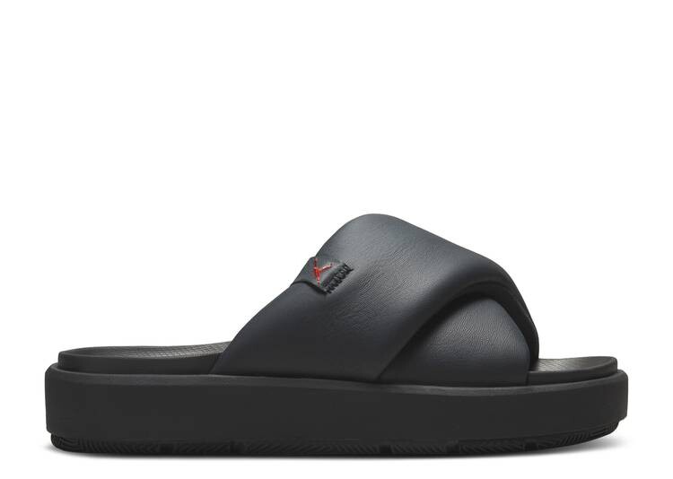 

Кроссовки Air Jordan WMNS JORDAN SOPHIA SLIDE 'OFF NOIR FIRE RED',