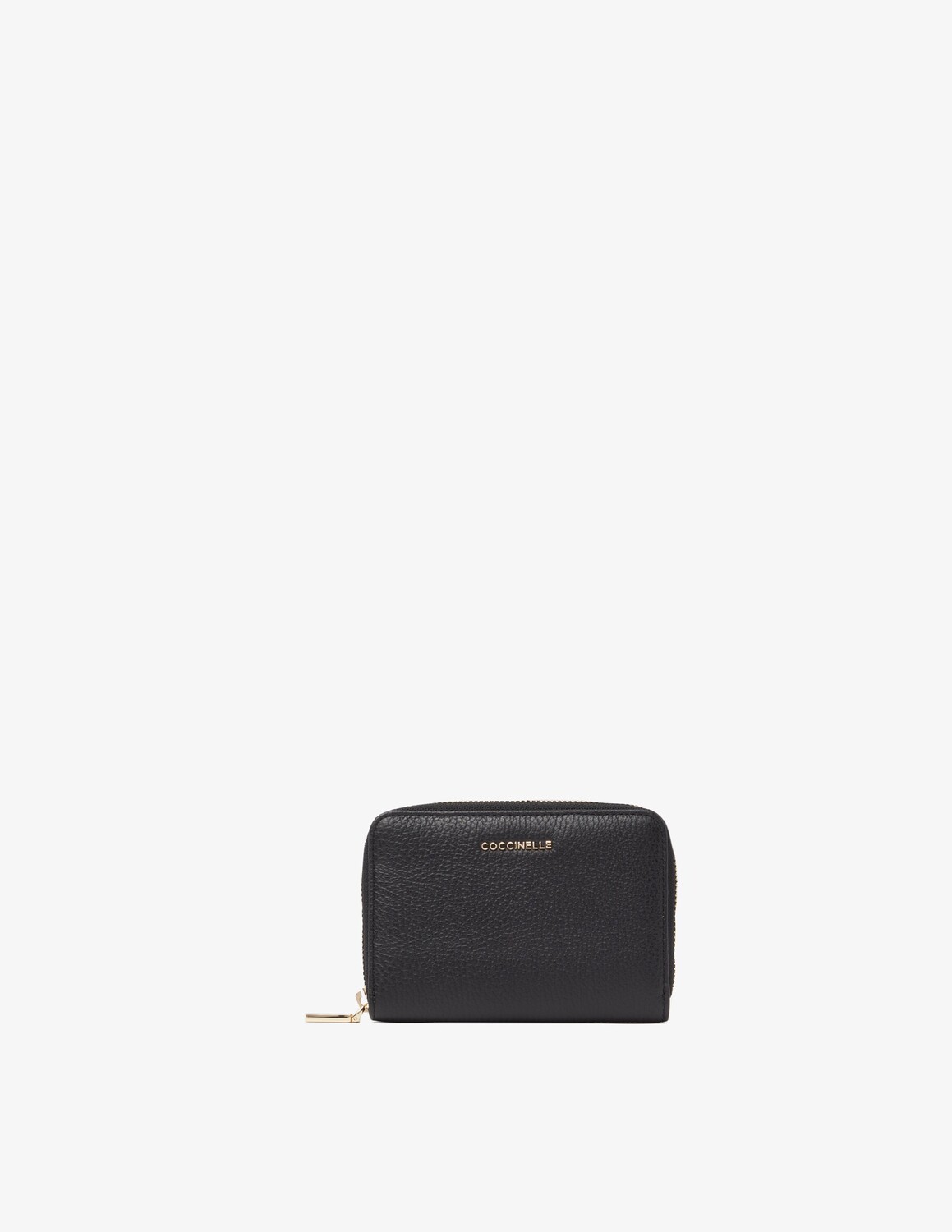 

Кошелек металлик M на молнии Coccinelle, черный