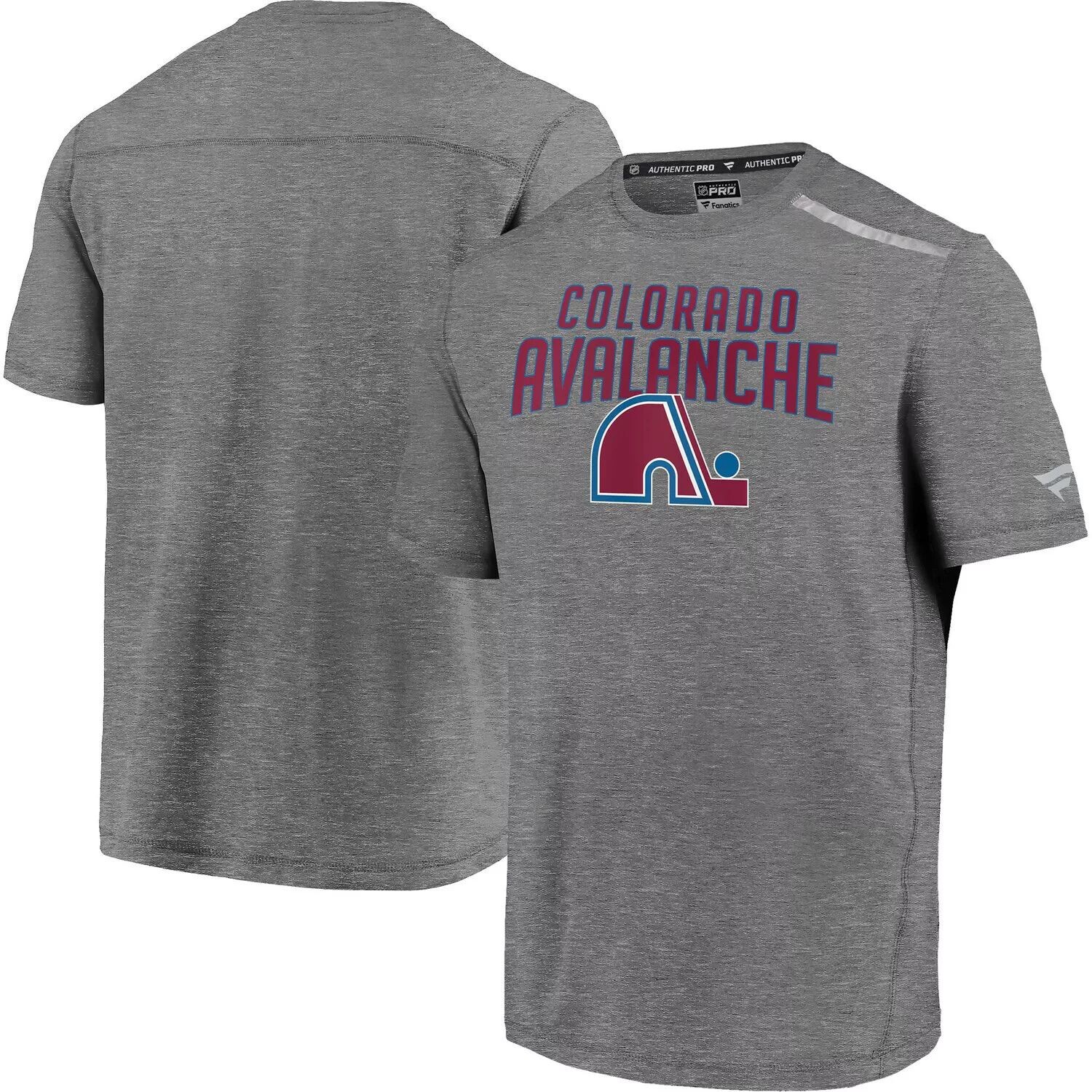 

Мужская футболка Fanatics с логотипом Heathered Grey Colorado Avalanche Special Edition Refresh