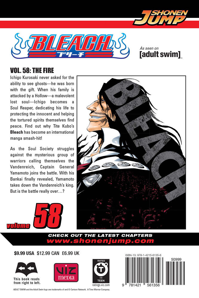 

Манга BLEACH Manga Volume 58