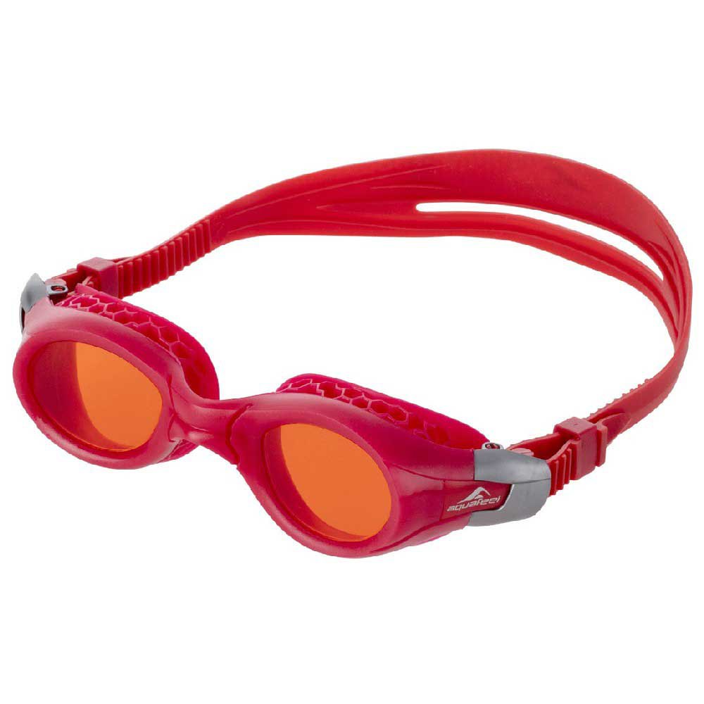 цена Очки для плавания Aquafeel Ergonomic 41019 Junior, красный