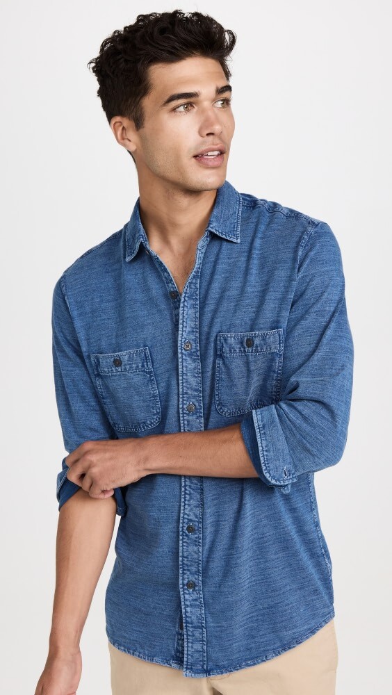 

Рубашка Faherty Knit Seasons