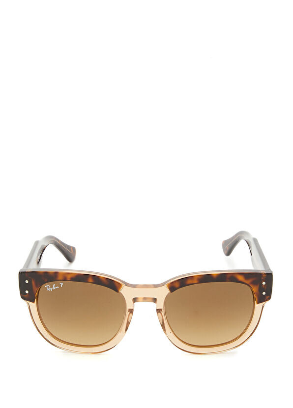 

Солнцезащитные очки с черепаховым узором Ray-Ban, коричневый