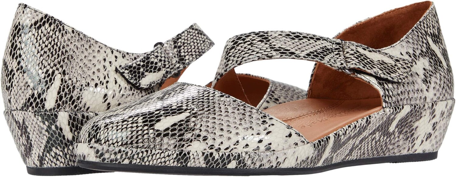 

Балетки Beriyn L'Amour Des Pieds, цвет Black/White Snake