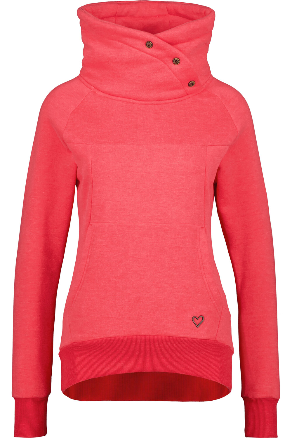 

Толстовка alife and kickin, Kapuzenshirt, Sweater, Pullover VioletAK A, цвет coral melange