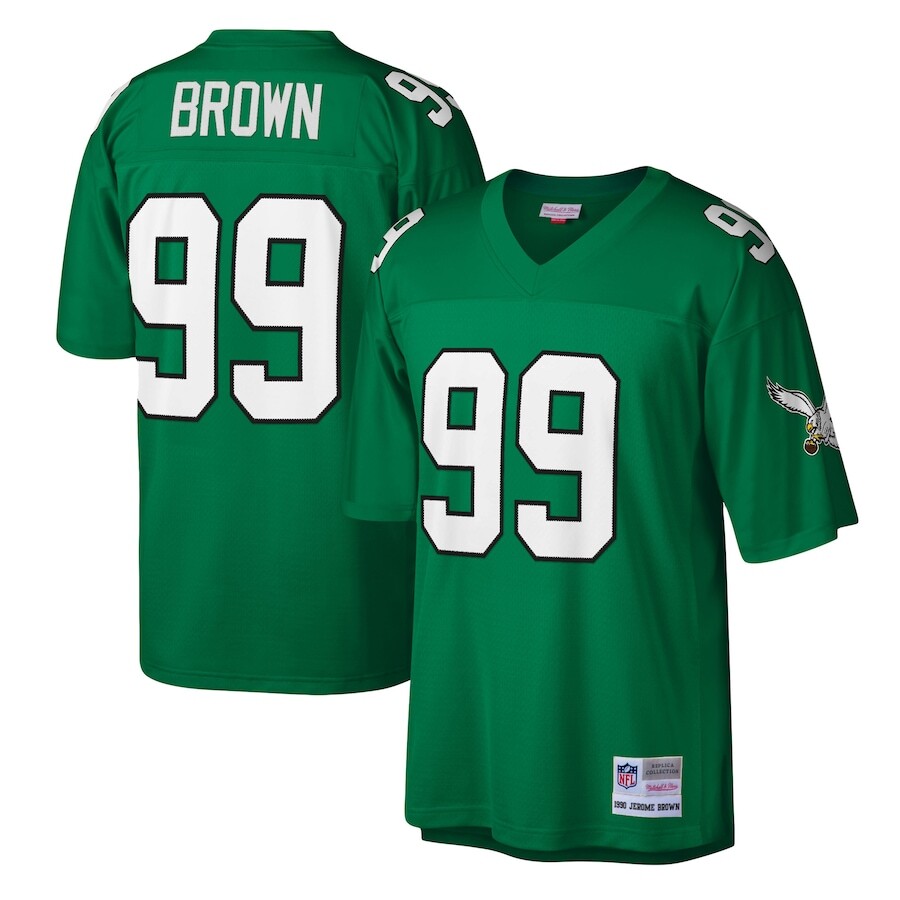 

Джерси Mitchell & Ness Philadelphia Eagles, зеленый