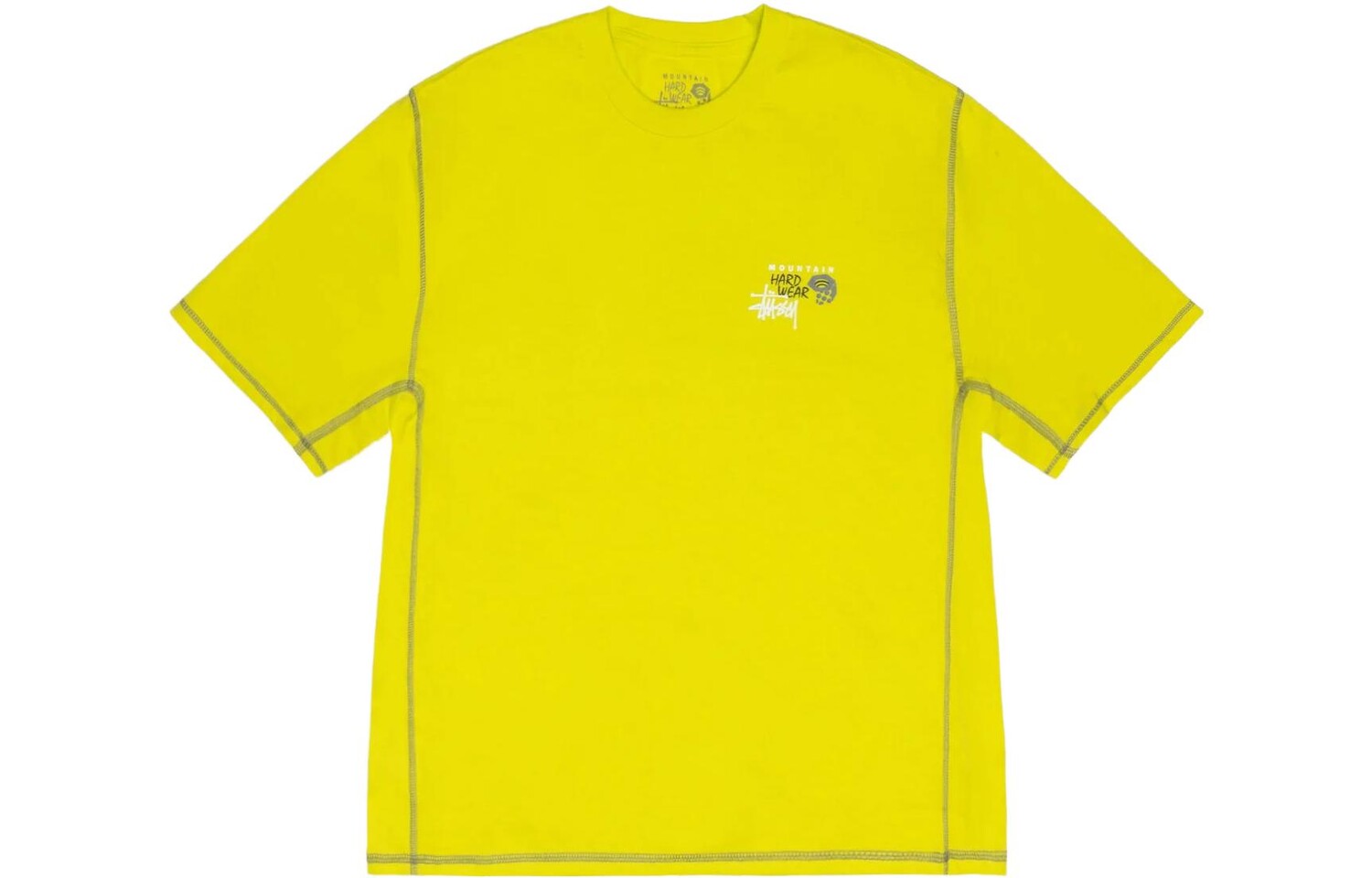 

Футболка ко-бренда Mountain Hardwear X MOUNTAIN HARDWEAR унисекс Stussy, желтый