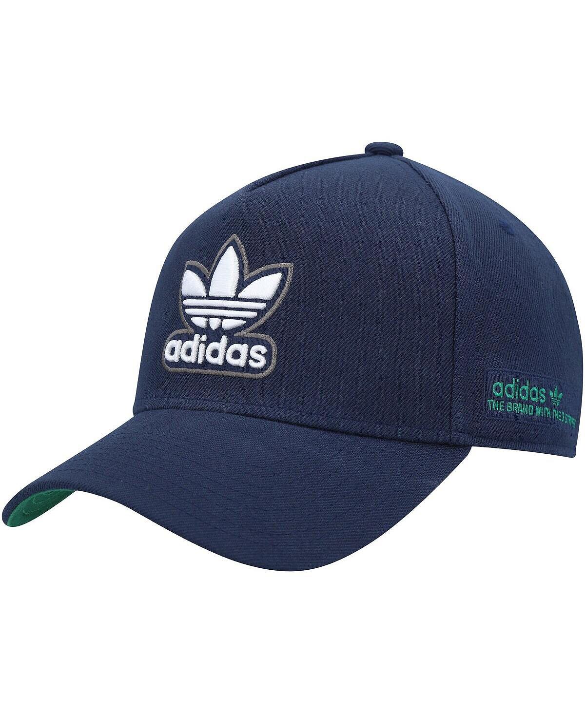 

Мужская темно-синяя шляпа Snapback с А-образной оправой adidas