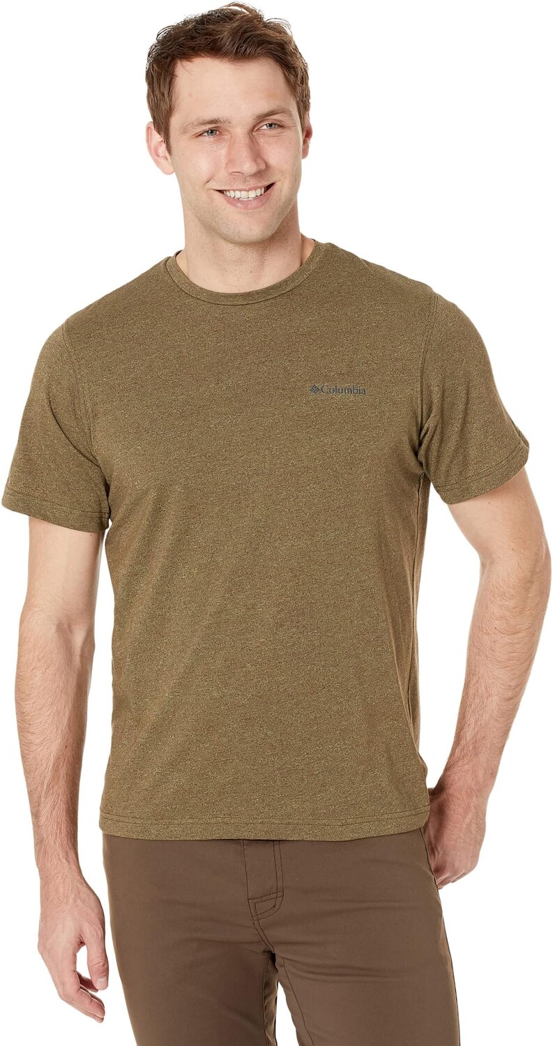 

Thistletown Hills с коротким рукавом Columbia, цвет Olive Green/Savory