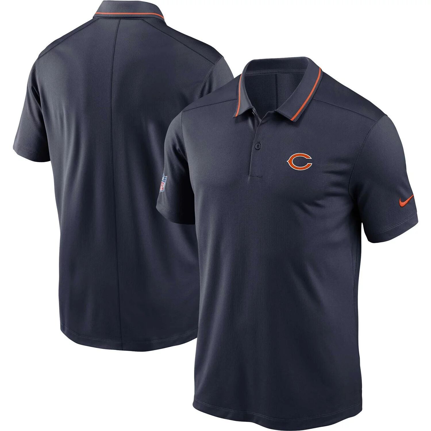

Мужская футболка-поло Nike Navy Chicago Bears Sideline Victory Performance