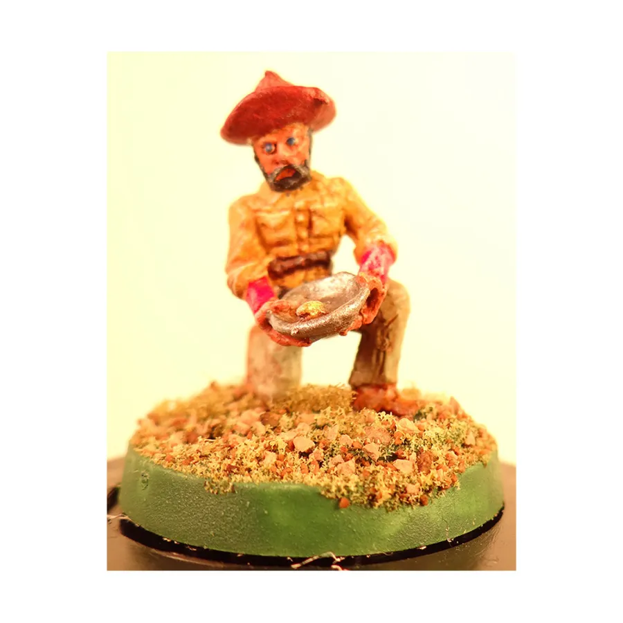 

Шахтер ищет золото, Desperado Miniatures (28mm)
