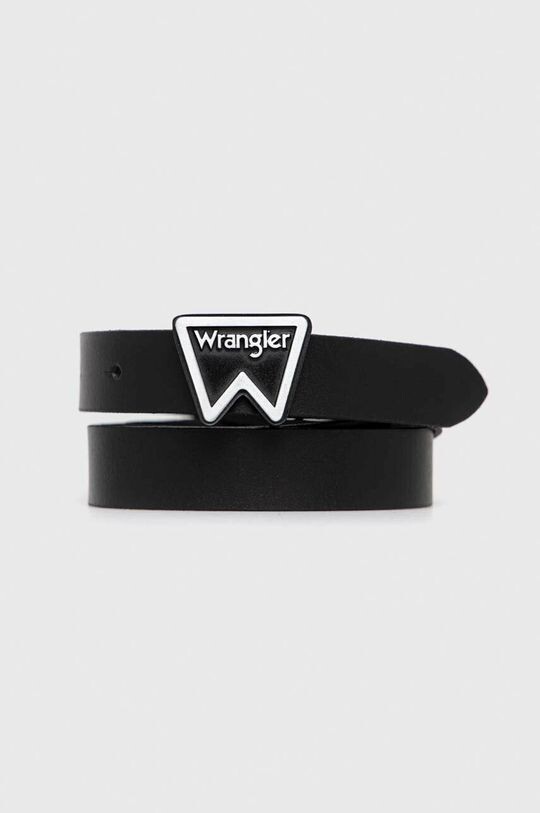 

Кожаный ремень Wrangler, черный