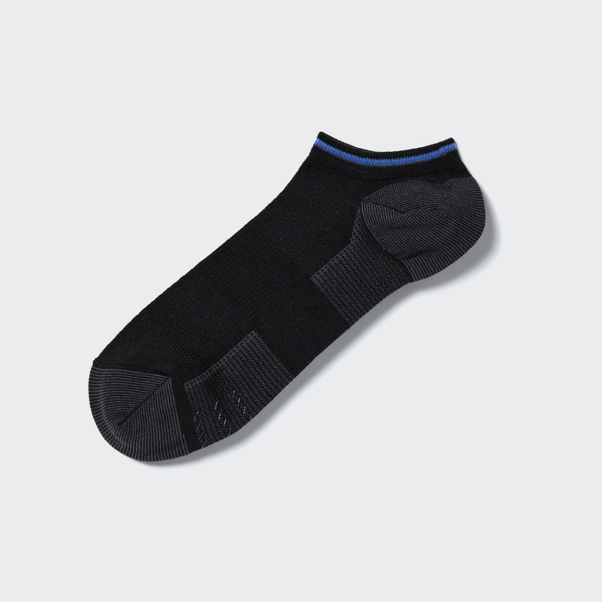 Спортивные короткие носки UNIQLO, черный спортивные короткие носки uniqlo серый