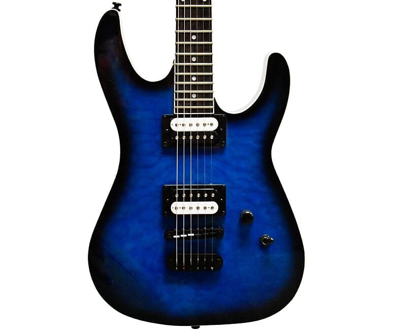 

Электрогитара Dean MDX QM TBB Quilt Maple Trans Blue Burst