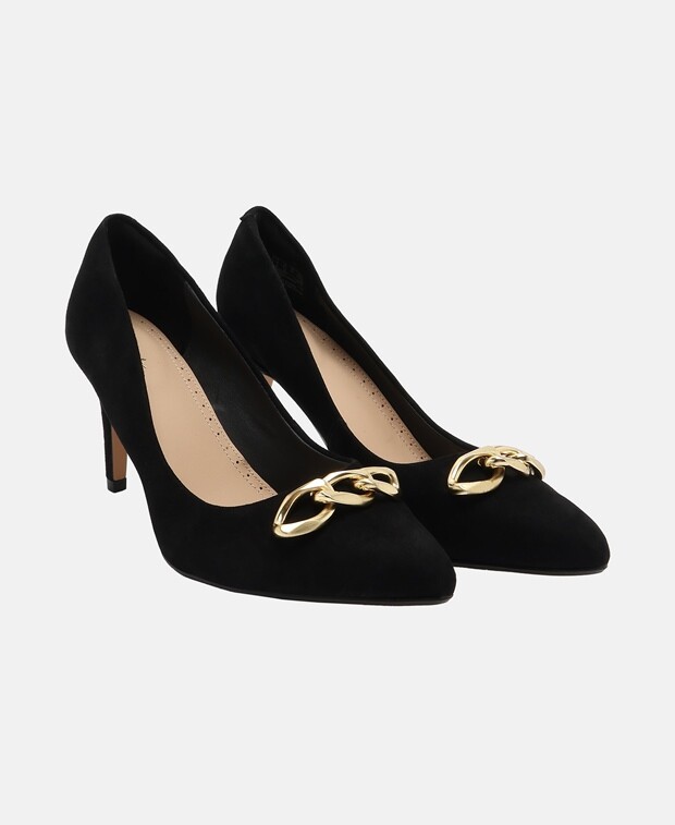 

ТУфли лодочки Clarks, черный