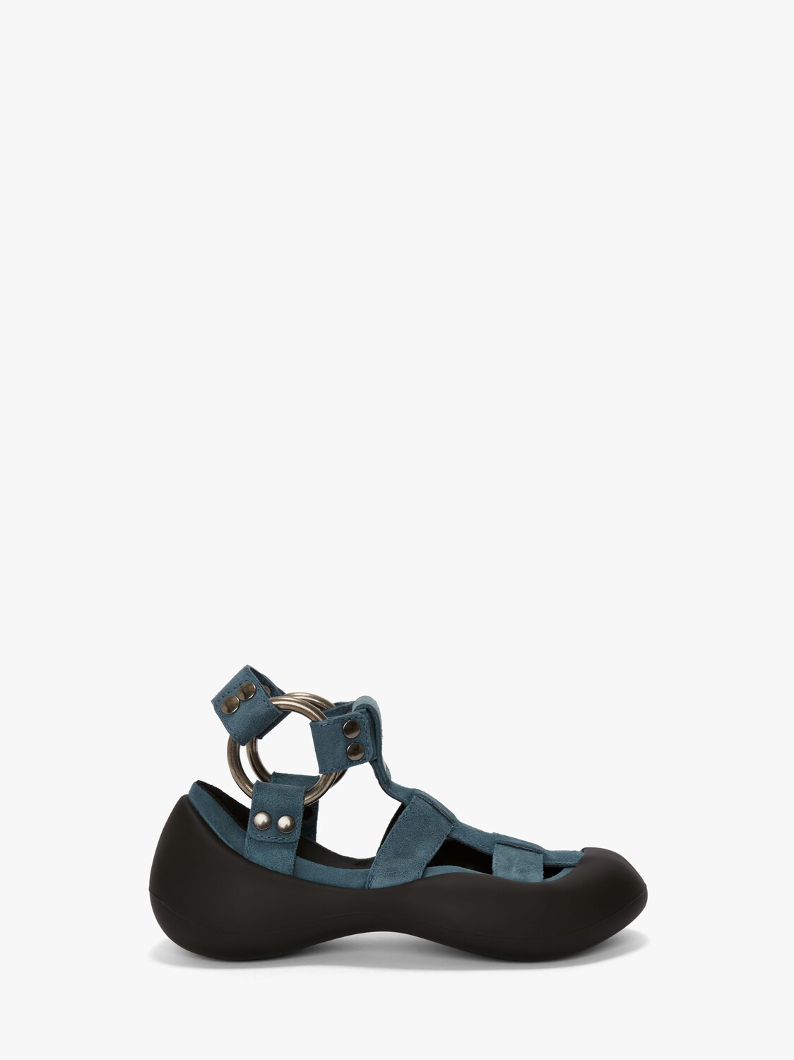 

Сандалии из замши JW Anderson, синий