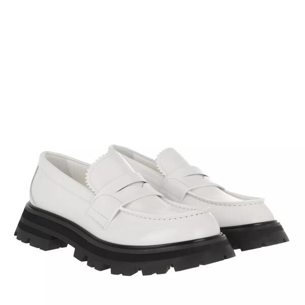 

Лоферы wander loafers leather new Alexander Mcqueen, белый