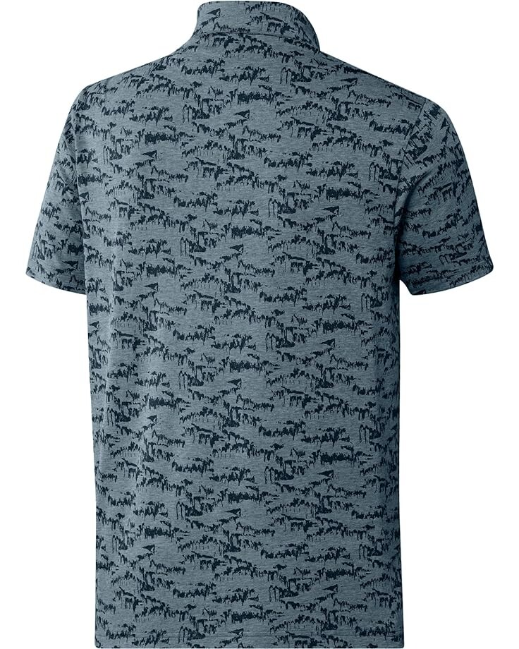 

Поло Adidas Go-To Printed Polo, цвет Arctic Night