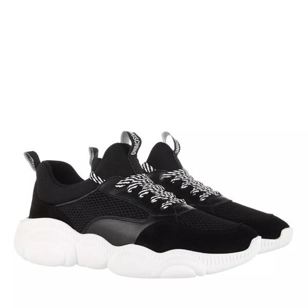 

Кроссовки orso 30 mix sneaker Moschino, черный