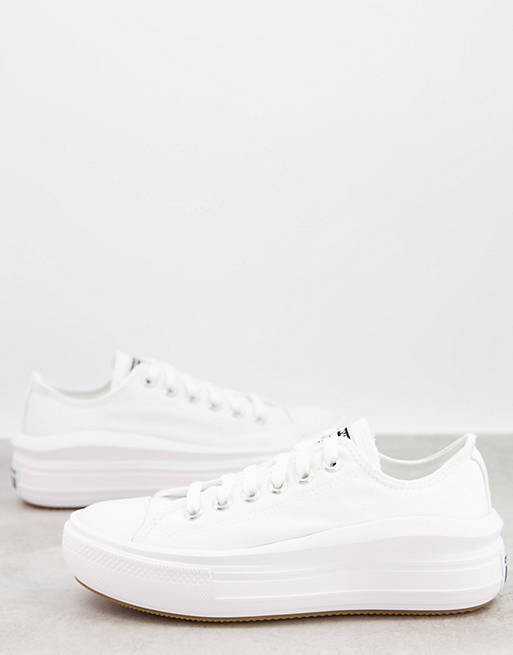 

Белые кроссовки Converse Chuck Taylor All Star Move Ox