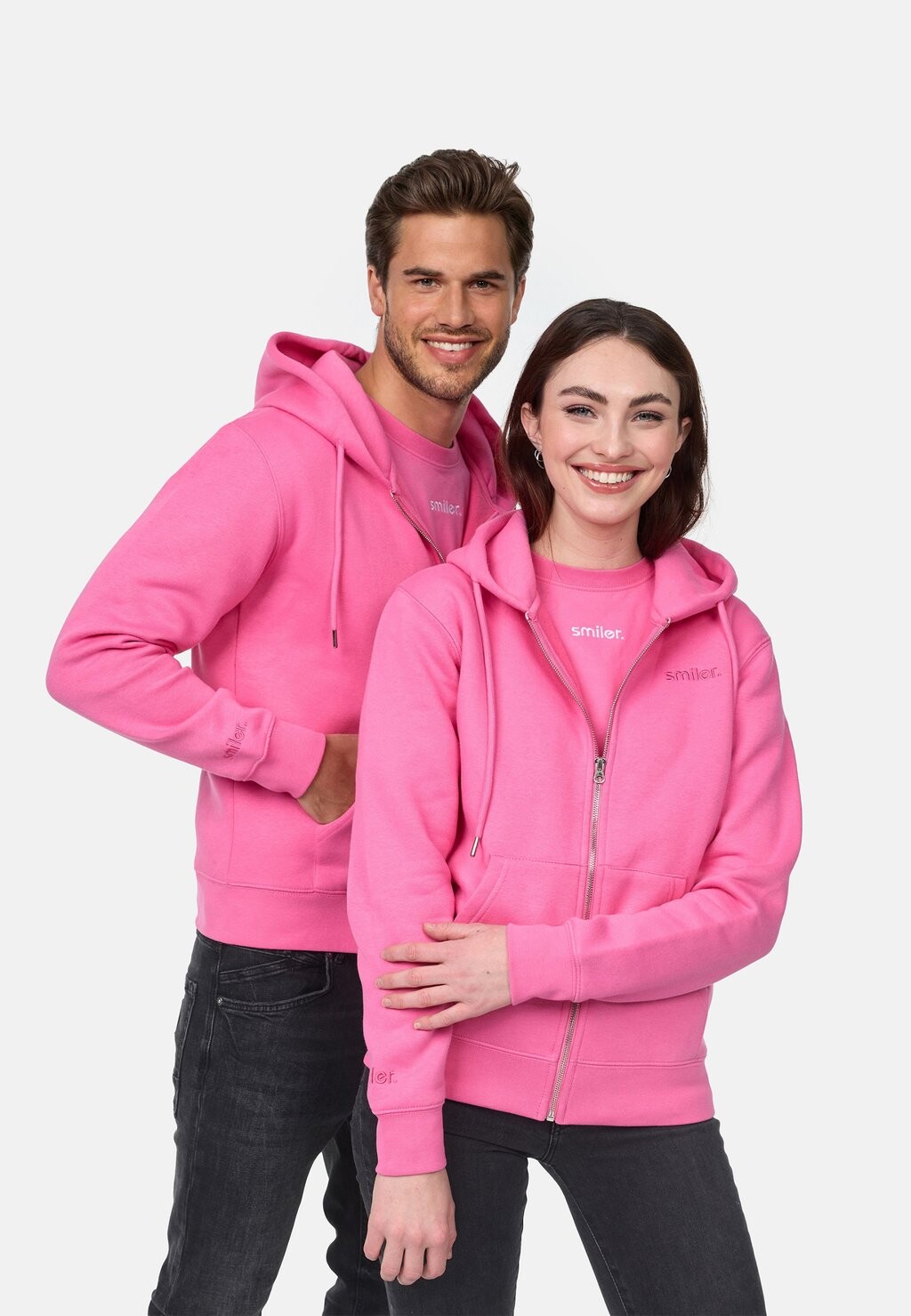 

Толстовка GRIN. smiler., цвет pink