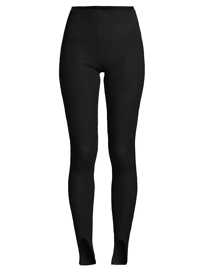 

Леггинсы в рубчик Lux Life Free People, черный