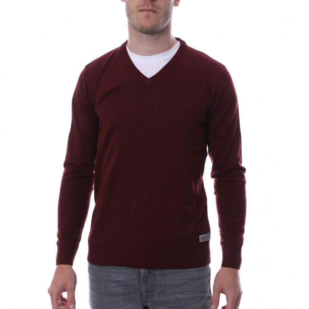 

Свитер Hungaria Edition V Neck, красный