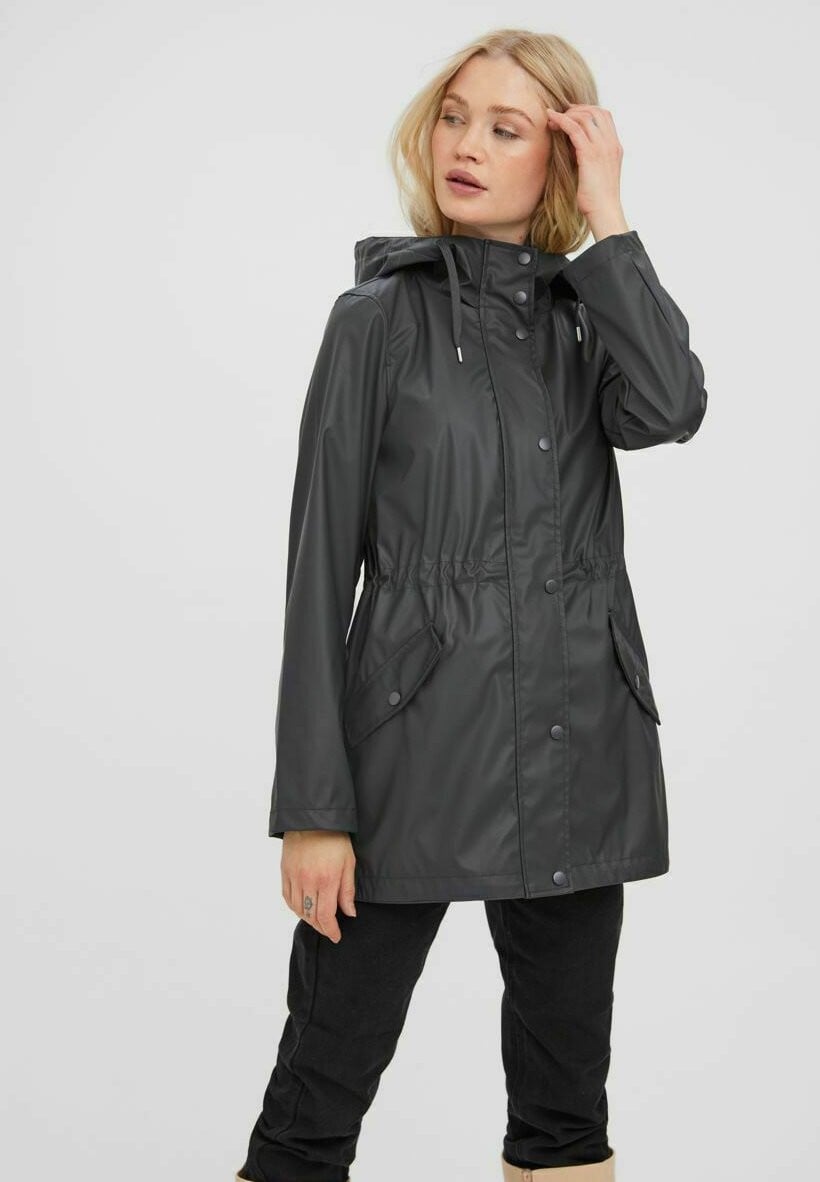 

Непроницаемый Vero Moda VMSHADYSOFINE COATED JACKET, цвет asphalt