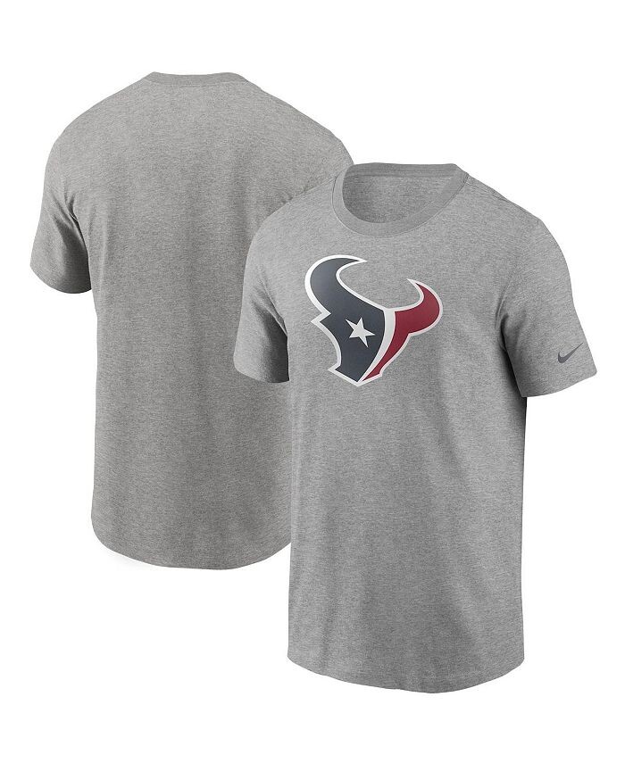 

Мужская серая футболка с логотипом Houston Texans Primary Logo Nike, серый