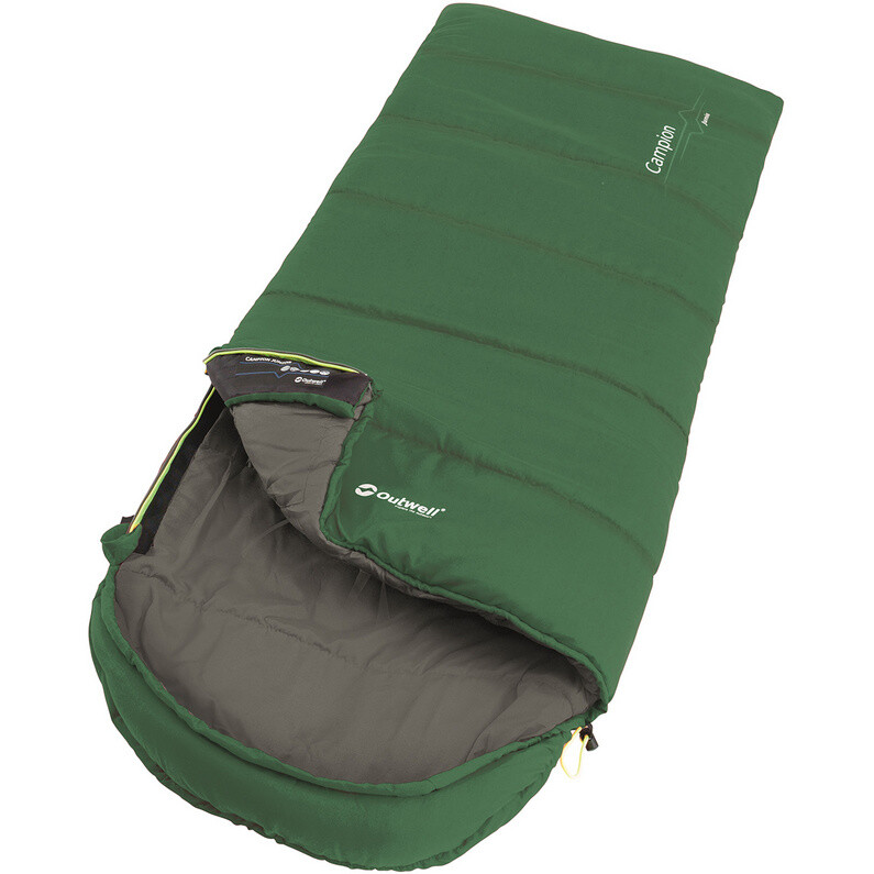 

Детский спальный мешок Кэмпион Outwell, зеленый