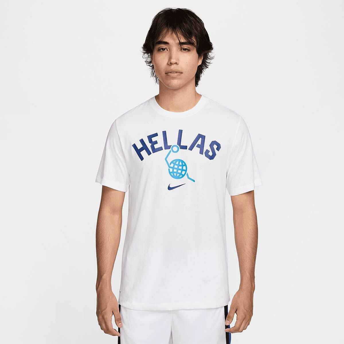 

Футболка сборной Греции по баскетболу Nike, цвет White/White/Lt Photo Blue/(Deep Royal Blue)
