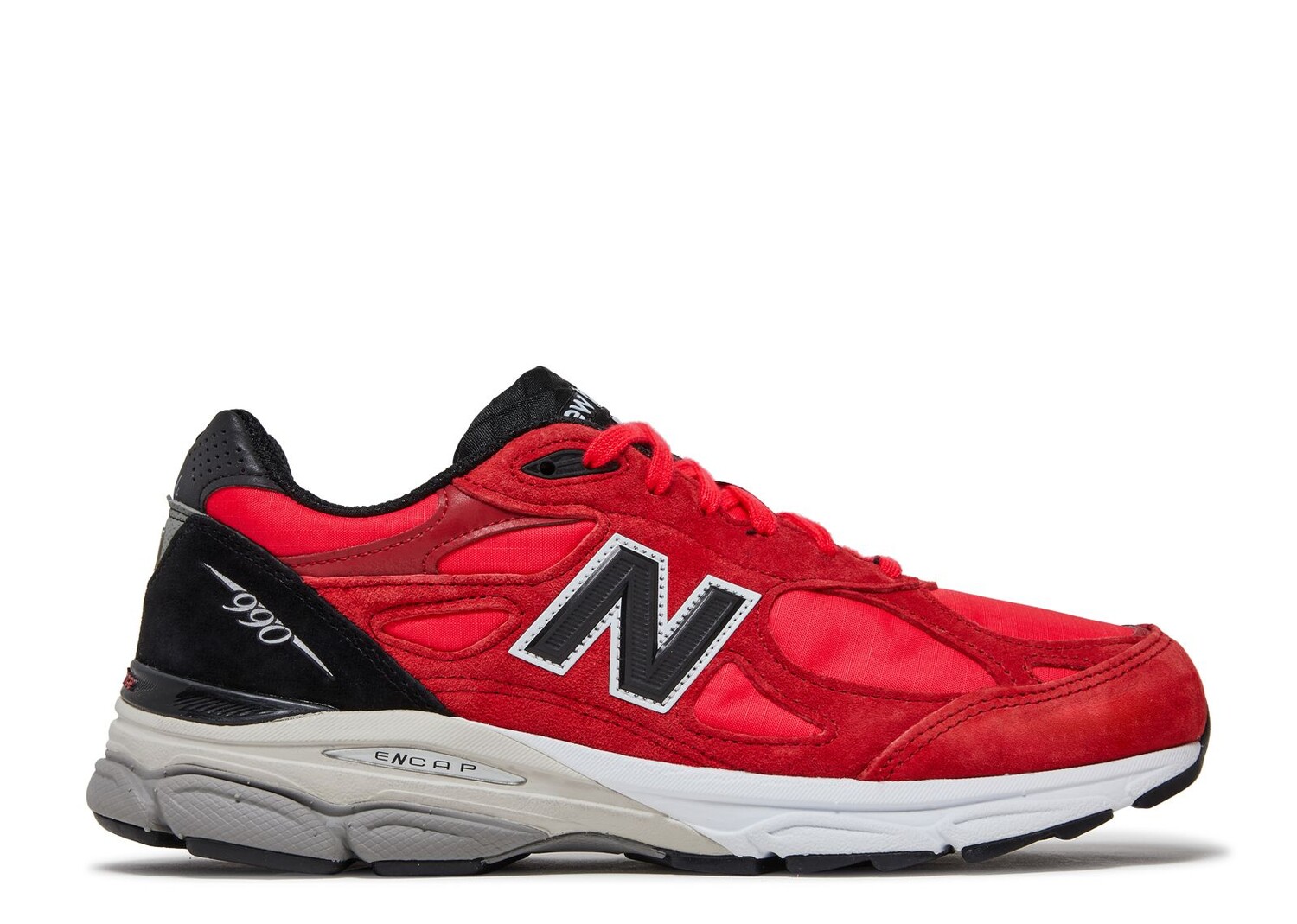 

Кроссовки New Balance 990V3 Made In Usa 'Red Suede', красный