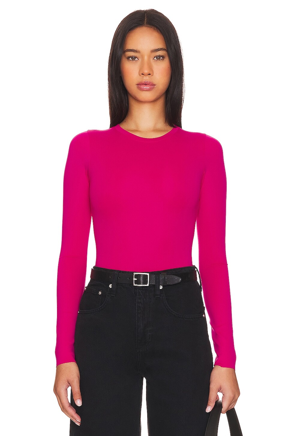 

Боди Good American Scuba Crewneck, цвет Love Potion007